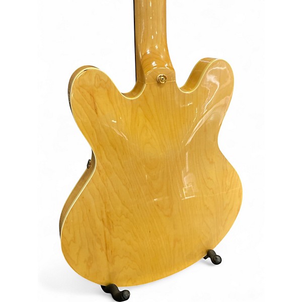 Used Epiphone Dot Deluxe Natural Hollow Body Electric Guitar