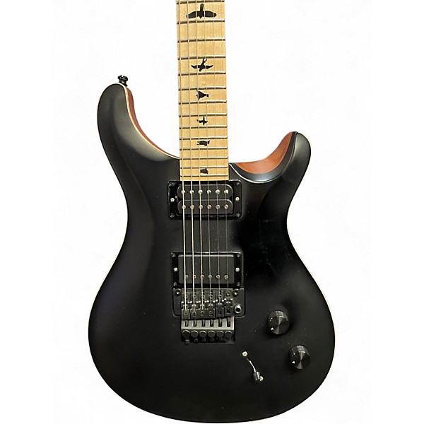 Used 2022 PRS DW CE24 SATIN BLACK Solid Body Electric Guitar