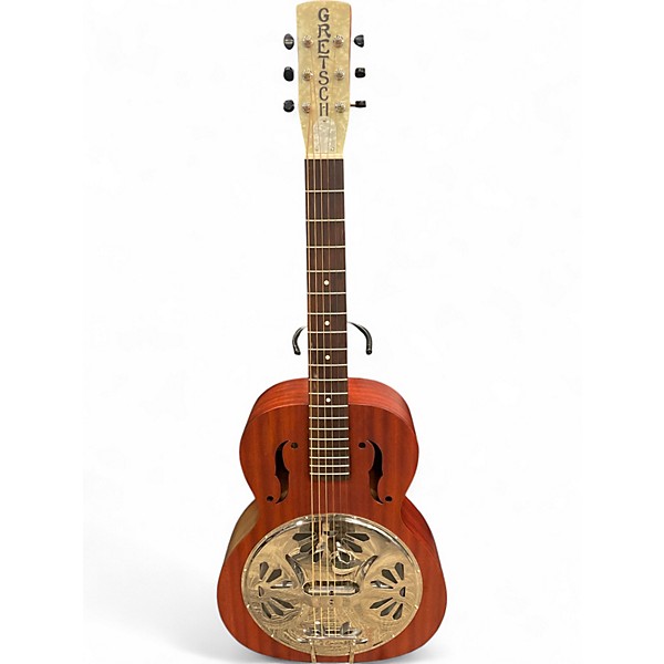 Used Gretsch Guitars G9200 Boxcar Round Neck Natural Resonator Guitar