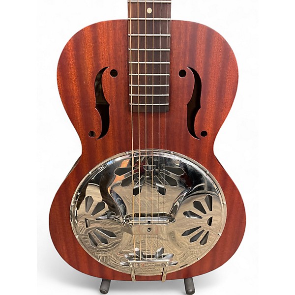 Used Gretsch Guitars G9200 Boxcar Round Neck Natural Resonator Guitar