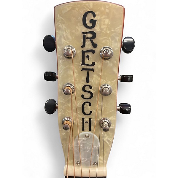 Used Gretsch Guitars G9200 Boxcar Round Neck Natural Resonator Guitar