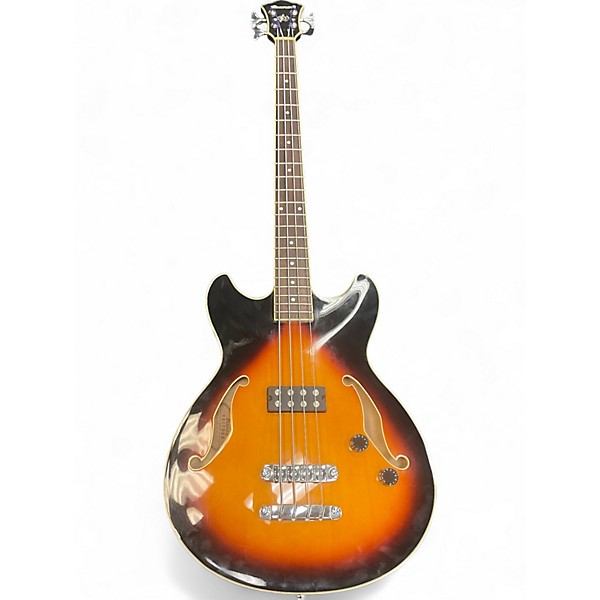 Used Ibanez ASB140-BS-12-01 2 Color Sunburst Electric Bass Guitar