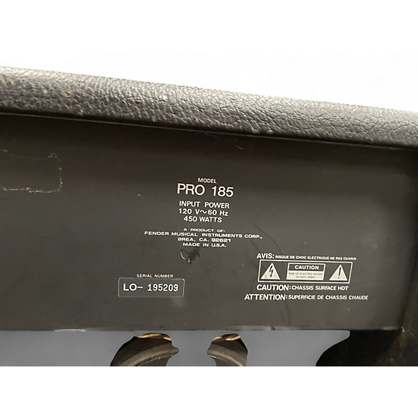 Used Fender Pro-185 Guitar Combo Amp