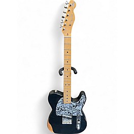 Used Fender Brad Paisley Road Worn Telecaster Black Sparkle Solid Body Electric Guitar