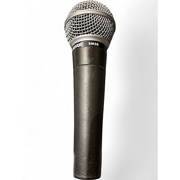 Used 2000s Shure SM58S Dynamic Microphone