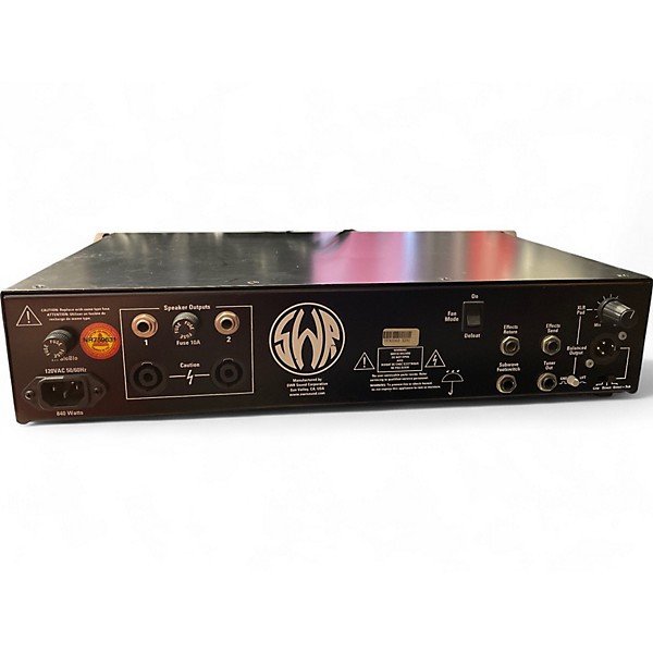 Used 2021 SWR 350X Bass Amp Head
