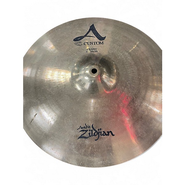 Used Zildjian 15in A Custom Crash Cymbal