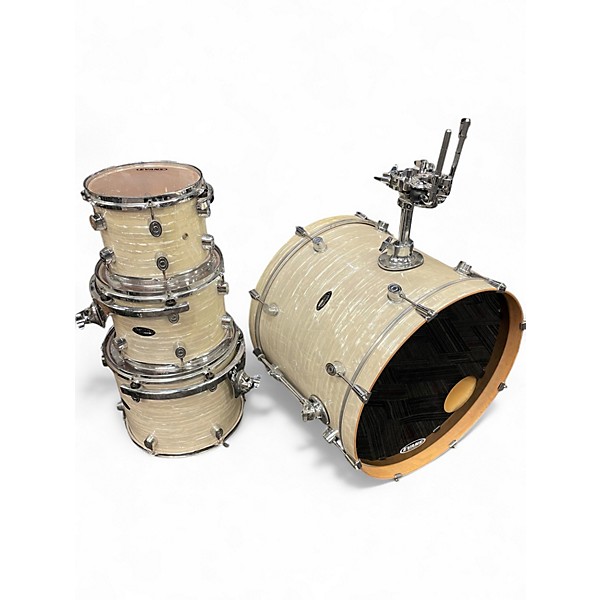 Used PDP by DW 4 Piece CX Series Shellpack Vintage Marine Pearl Drum Kit