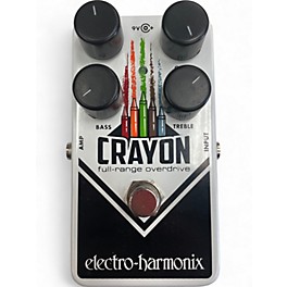 Used Electro-Harmonix Crayon Full Range Overdrive Effect Pedal