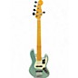 Used Fender American Professional II Jazz Bass Surf Green Electric Bass Guitar thumbnail