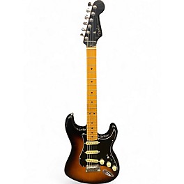 Used Fender American Ultra Luxe Stratocaster 2 Tone Sunburst Solid Body Electric Guitar