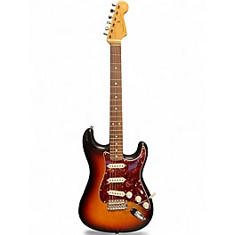 Used Fender Artist Series John Mayer Stratocaster 3 Tone Sunburst Solid Body Electric Guitar