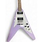 Used Epiphone FLYING V KIRK HAMMETT PURPLE METALLIC Solid Body Electric Guitar