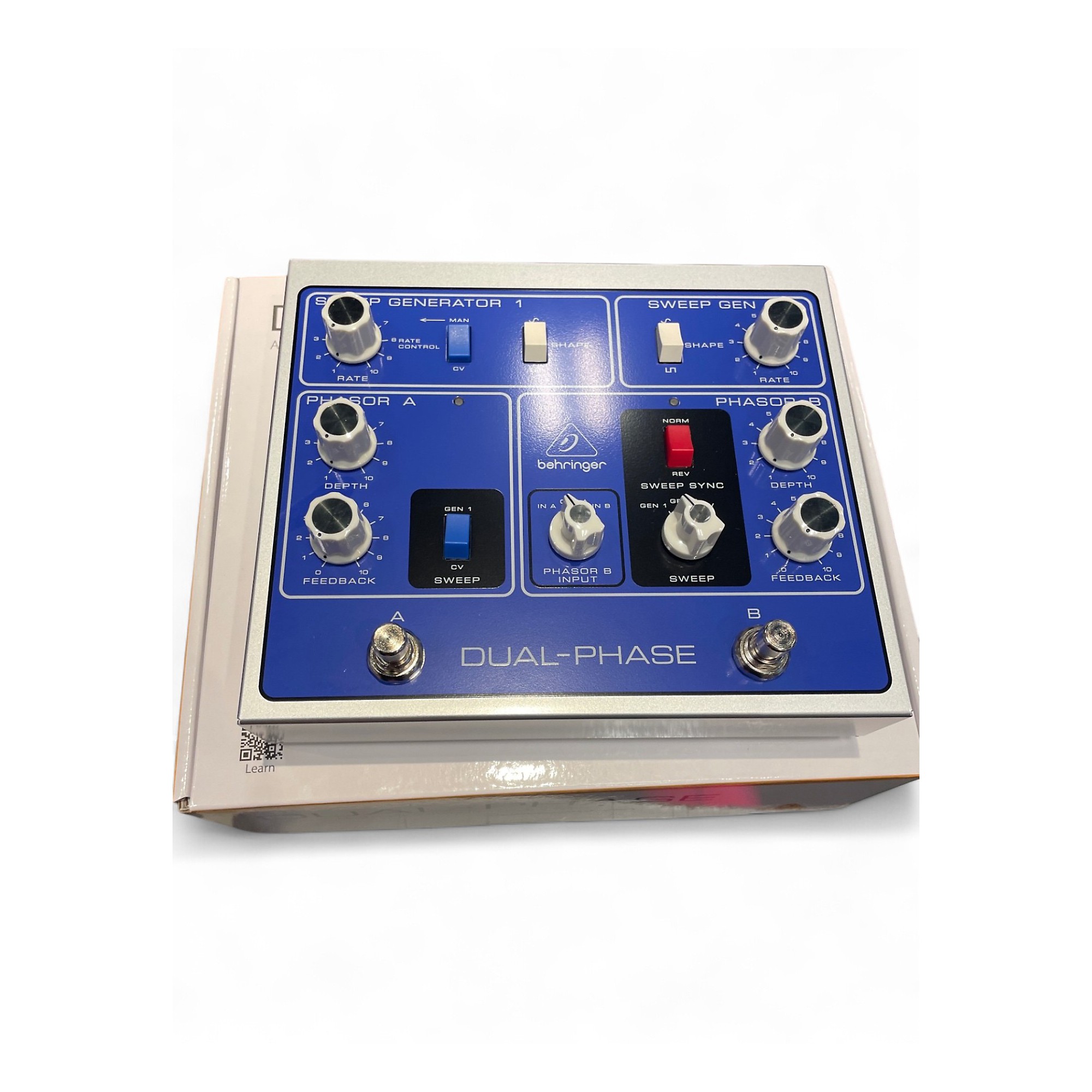 Used Behringer Used Behringer DUAL PHASE Effect Pedal