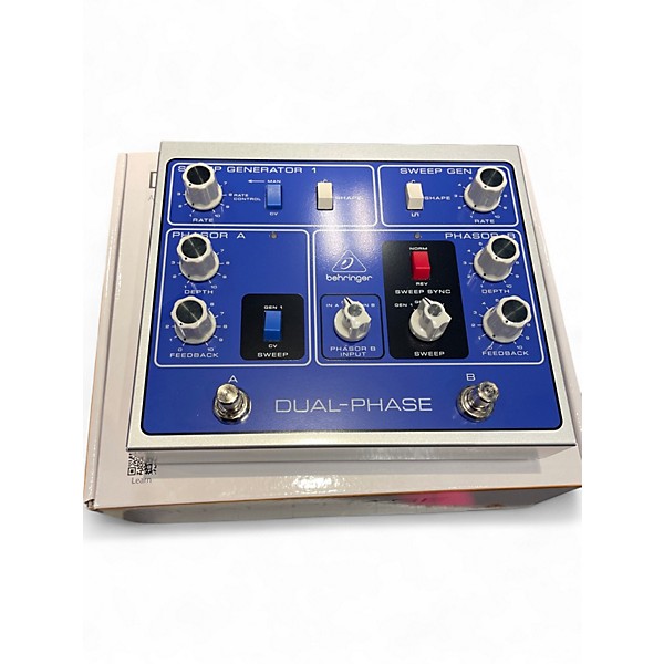 Used Behringer Used Behringer DUAL PHASE Effect Pedal Used Behringer Used Behringer DUAL PHASE Effect Pedal