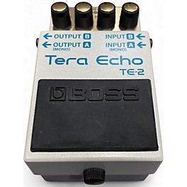 Used BOSS TE2 Tera Echo Effect Pedal