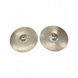 Used Zildjian 14in A Custom Hi Hat Pair Cymbal
