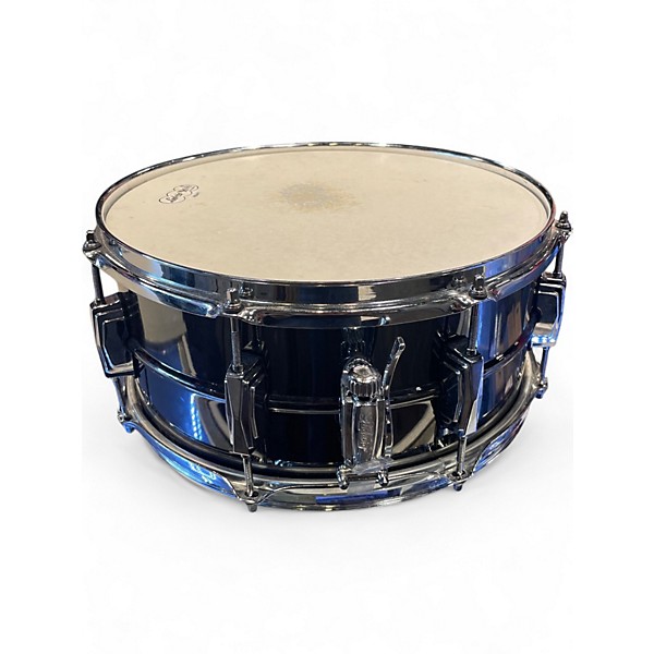Used Ludwig 14X6.5 Black Beauty Snare Black Chrome Drum