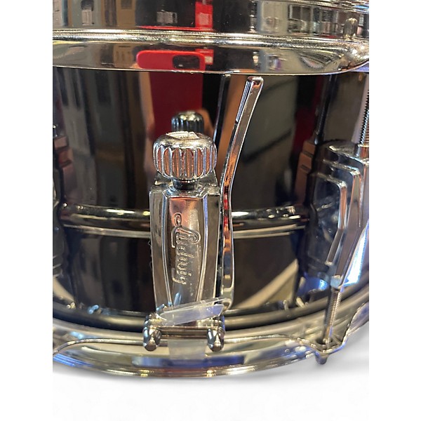 Used Ludwig 14X6.5 Black Beauty Snare Black Chrome Drum