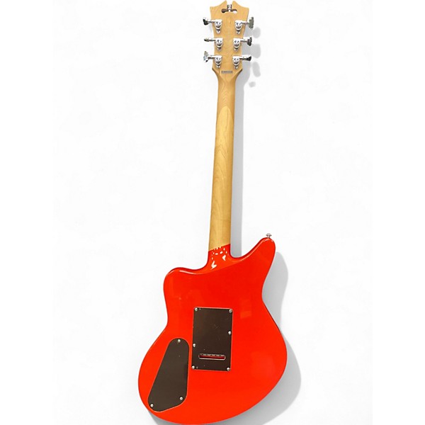 Used D'Angelico Premiere Bedford SH Fiesta Red Hollow Body Electric Guitar