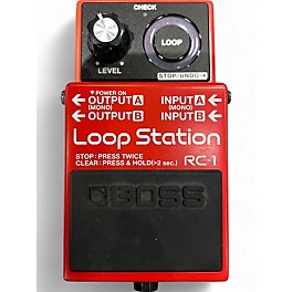 Used BOSS RC1 Loop Station Pedal