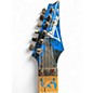 Used Ibanez JEM77P BLUE FLOWERS Solid Body Electric Guitar