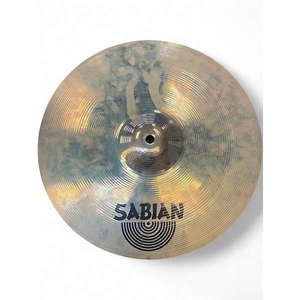 Used SABIAN 14in AA Medium Hi Hat Pair Brilliant Cymbal