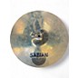 Used SABIAN 14in AA Medium Hi Hat Pair Brilliant Cymbal