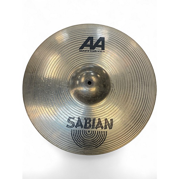 Used SABIAN 18in AA Metal X Crash Brilliant Cymbal