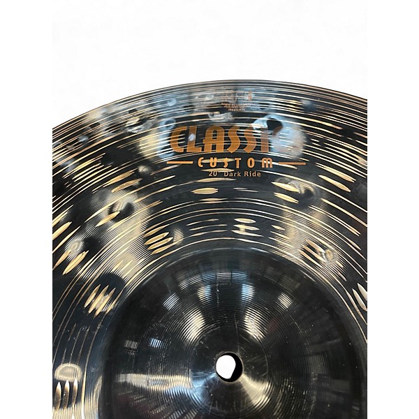 Used MEINL 20in Classics Custom Dark Ride Cymbal