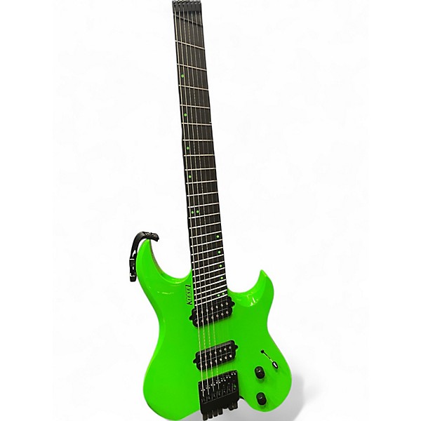 Used Kiesel VM7 Green Solid Body Electric Guitar