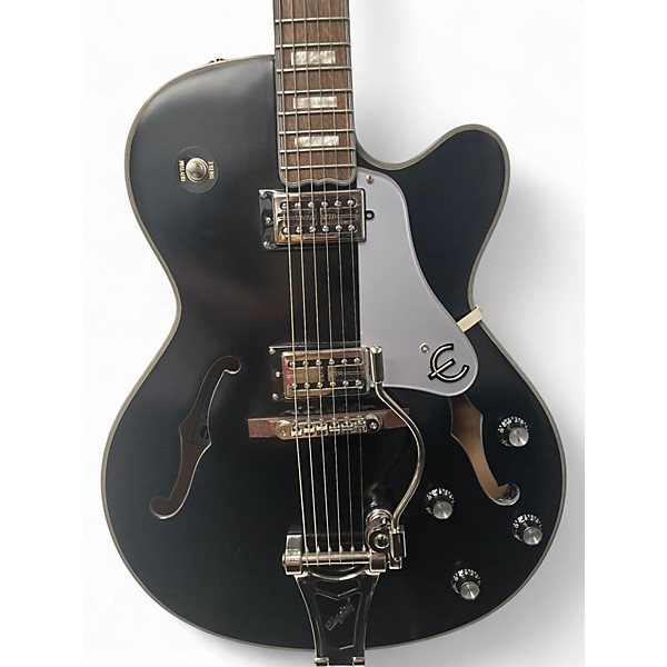 Used Epiphone Swingster Satin Black Hollow Body Electric Guitar