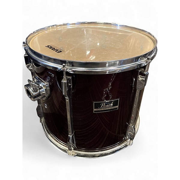 Used Pearl 5 Piece Export Series 5-Piece Set Burgundy Drum Kit