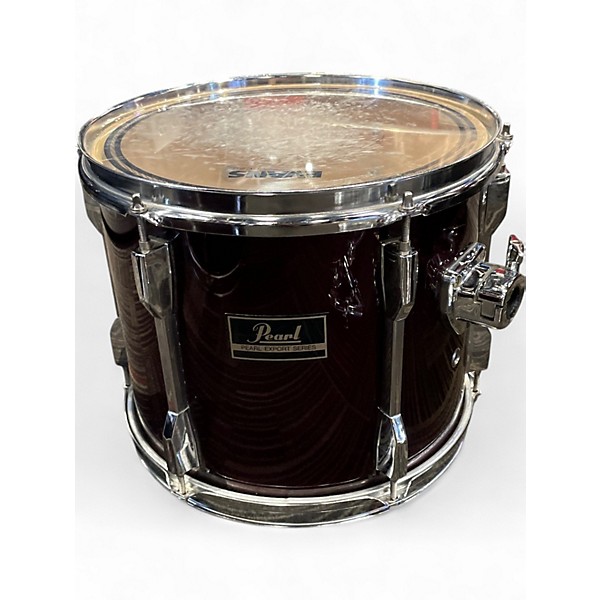 Used Pearl 5 Piece Export Series 5-Piece Set Burgundy Drum Kit