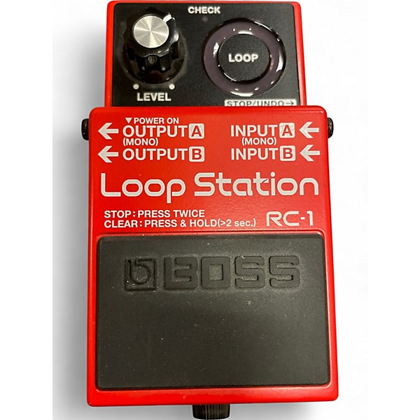 Used BOSS Used BOSS RC1 Loop Station Pedal | Guitar Center