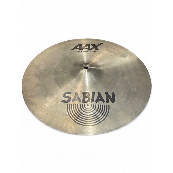 Used SABIAN 16in AAX Series Dark Crash Cymbal