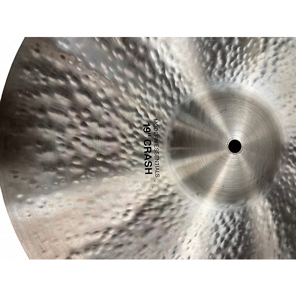 Used Paiste 19in formula 602 modern essentials crash Cymbal