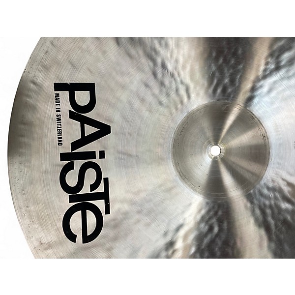 Used Paiste 19in formula 602 modern essentials crash Cymbal