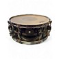 Used TAMA 5.5X14 Rockstar Series Snare Black Drum thumbnail