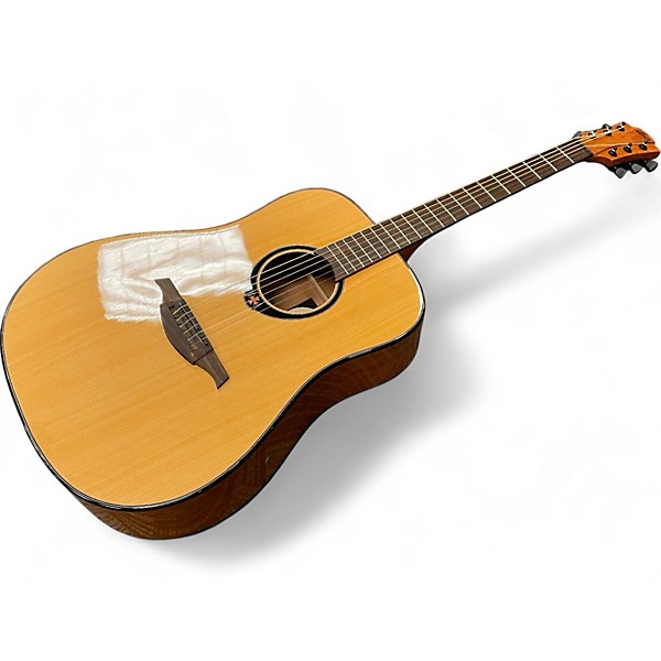 Used Lag Guitars T66D Natural Acoustic Guitar