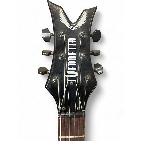 Used Dean Vendetta BLACK Solid Body Electric Guitar