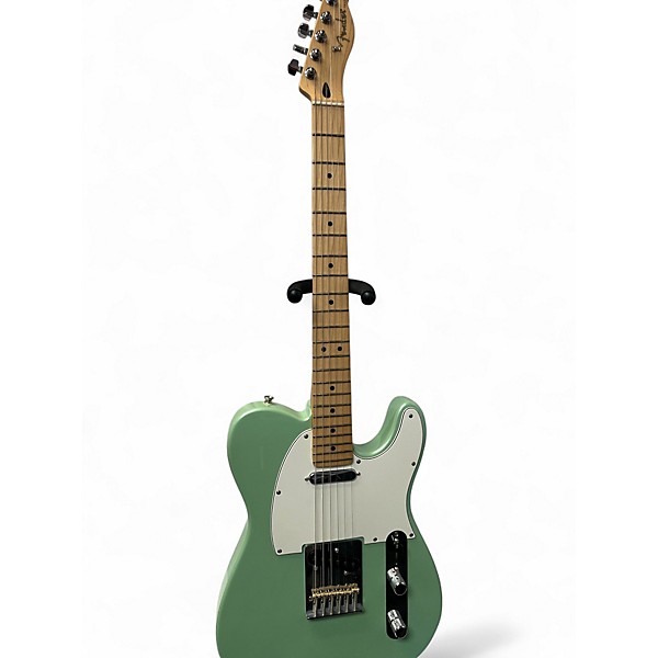 Used Fender Player Telecaster Surf Green Solid Body Electric Guitar