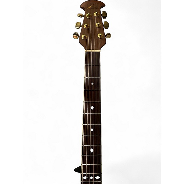 Used Ovation CS257 Celebrity Red Acoustic Electric Guitar