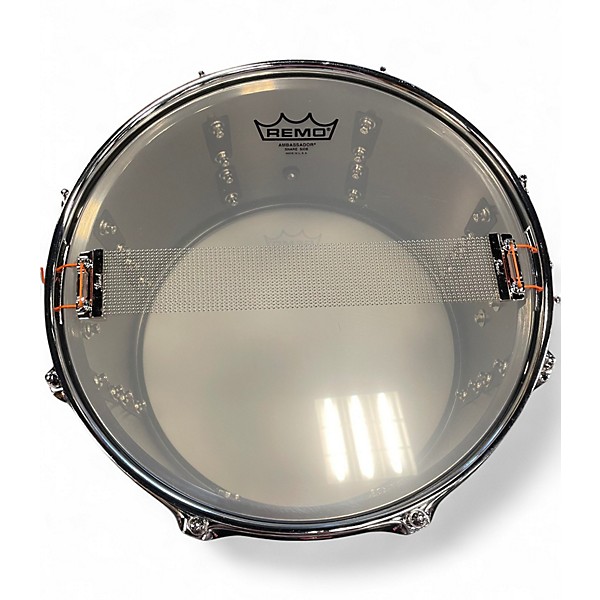 Used Pearl 13X7 Sensitone Snare Nickel Over Brass Drum