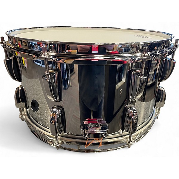 Used Pearl 13X7 Sensitone Snare Chrome Over Brass Drum