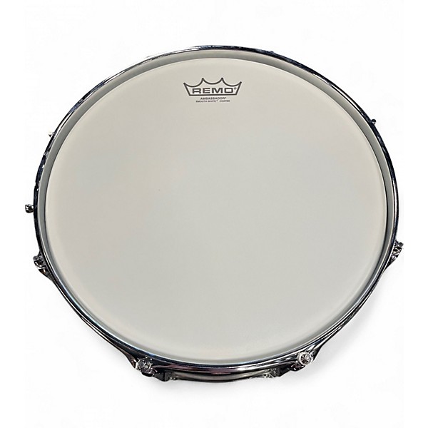 Used Pearl 13X7 Sensitone Snare Chrome Over Brass Drum