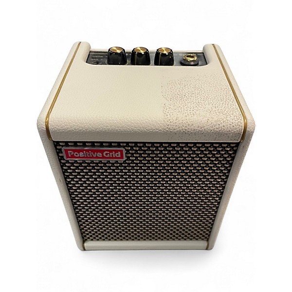Used Positive Grid Spark MINI 10W Battery-Powered Stereo Combo Amp Pearl Guitar Combo Amp