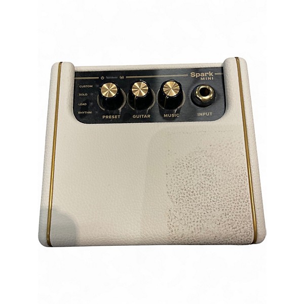 Used Positive Grid Spark MINI 10W Battery-Powered Stereo Combo Amp Pearl Guitar Combo Amp