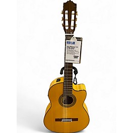 Used Yamaha CGX171SCF Natural Acoustic Electric Guitar