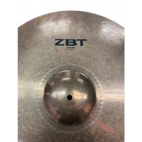 Used Zildjian 20in ZBT CRASH RIDE Cymbal